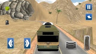 Army Bus Coach Driving Bus Driver Games Android Gameplay screenshot 3