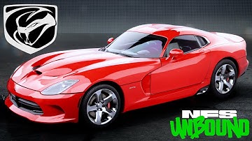 Need For Speed Unbound - Dodge Viper GTS - Customization & Review