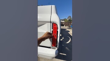 Installing these dope one piece tail lights on this 1967 c10!