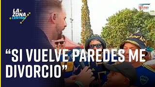 HASTA UN PEDIDO DE DIVORCIO POR EL RETORNO DE LEANDRO PAREDES CON LA CAMISETA DE BOCA JUNIORS