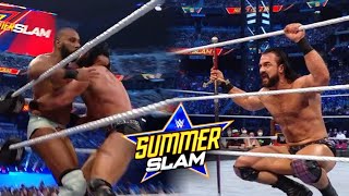 Drew Mcintyre Defeat Jinder Mahal   Wwe Summer Slam 2021 Highlights
