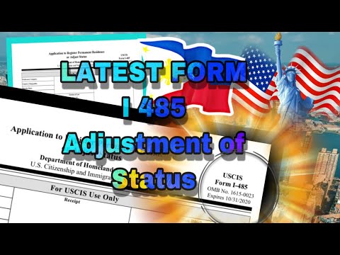 COME FILE modulo I 485 AOS ultima forma 2020 fai da te