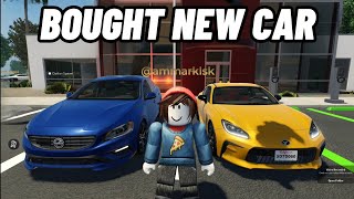 Roblox Mojave valley - I Bought a [NEW CAR] Sports Realistic Gameplay 😍 screenshot 1