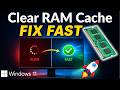 Make Your PC Faster in Seconds 🚀 Clear RAM Cache (Windows 11)