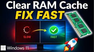 Make Your PC Faster in Seconds 🚀 Clear RAM Cache (Windows 11)