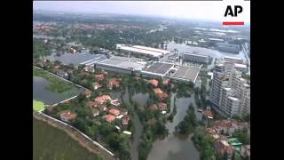Thai PM says floods may take 6 weeks to recede, aerials screenshot 5