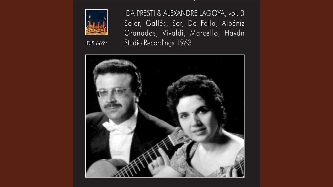Mira Oboe Concerto in D Minor (arr. for 2 guitars and orchestra) : II. Adagio en YouTube