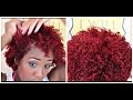 How to | Color natural hair red