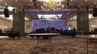 Building LED Wall Time lapse