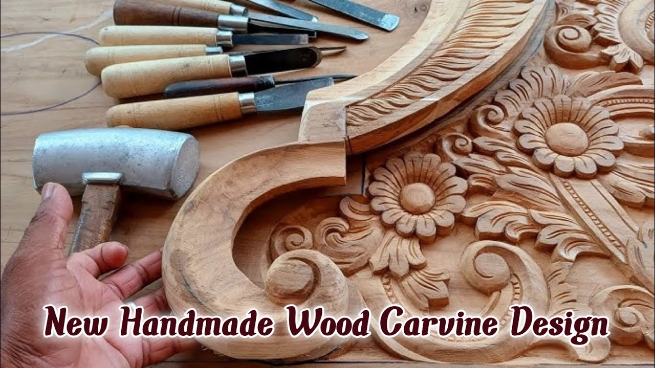 New Handmade Wood Carving Design | Latest Wooden Carving Art 2026