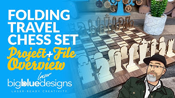 Project + File Overview: Folding Travel Chess Set