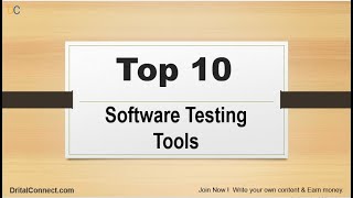 Top 10 Most Popular Software Testing Tools