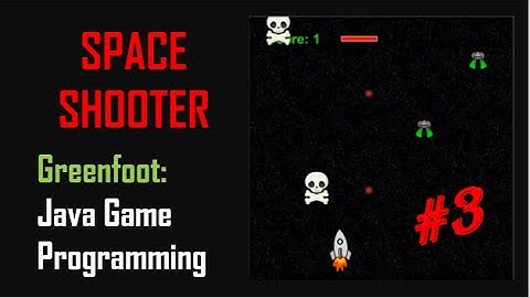 Space Shooter Game #3 - Greenfoot: Java Game Programming Tutorial for Beginners - Score Counter