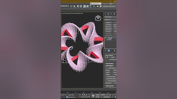 Scherk-Collins Saddle Surface Ring modeling in 3Ds max! #23 Dots/ 3D