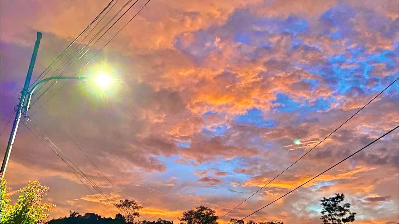 the village's natural landscape l pemandangan indah di desa