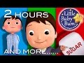 Johny Johny Yes Papa | 2 HOURS of Nursery Rhyme Videos from LBB! | ABCs and 123s