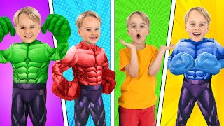 Chris Ve Alice İkizleri Bir Araya Getiriyor Süper Takım Kuruyorlar - Çocuklar İçin Komik Hikayeler