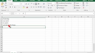 Use the CONCATENATE function to join text values (Excel 2016)