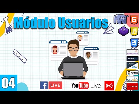 04 Módulo USUARIOS en el curso de Sistema de gestión escolar con (PHP y MySql) FullStack