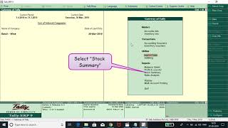 How to Dispose Expired or Damaged Goods in Tally ERP 9