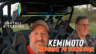 Upgrade Your Ride: Kemimoto Midnight 70 Gen2 Soundbar – A Must-Have for Every UTV