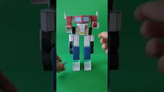 Easy Craft Ideastransformers Miniature Crafts G1 Brother Zhuzi Paper Craftshow To Makediy