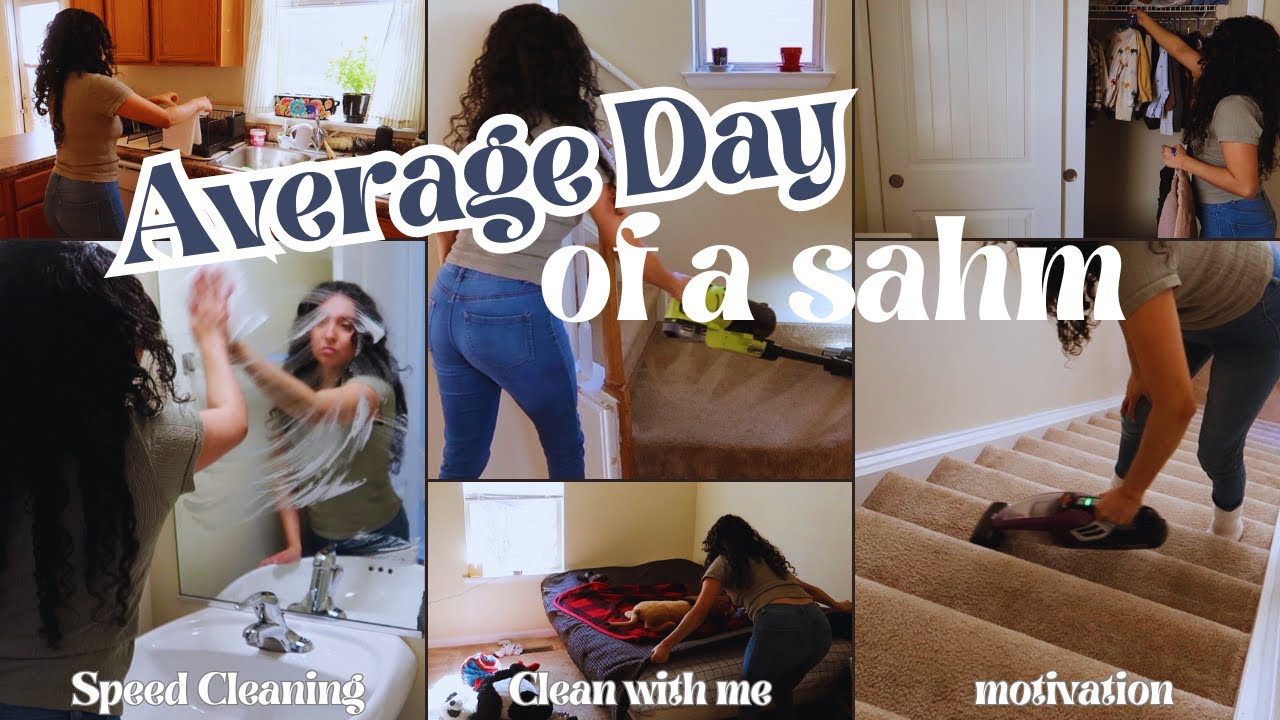 Average DITL|Clean With Me|SAHM|2024