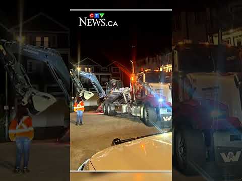 Excavator impounded after operator <strong>showed</strong> ‘signs of impairment’
