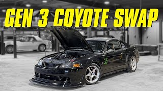 New Edge Mustang Cobra Gen 3 Coyote Swap &amp; Dyno Results | LMR Employee Build