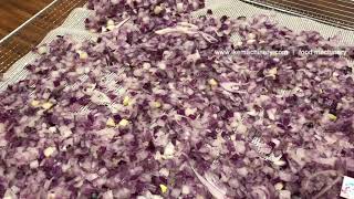 Onion dicing machine
