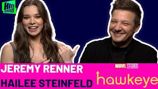 'Rogers The Musical?! 🙄' Hailee Steinfeld & Jeremy Renner Test Their MCU Trivia!