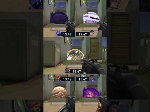 VALORANT smoke durations compared