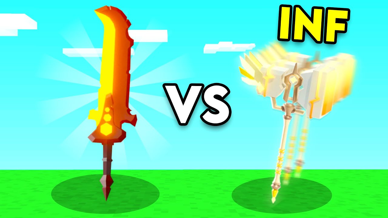 1 Rageblade vs INF OP HAMMERS.. (Roblox Bedwars) YouTube