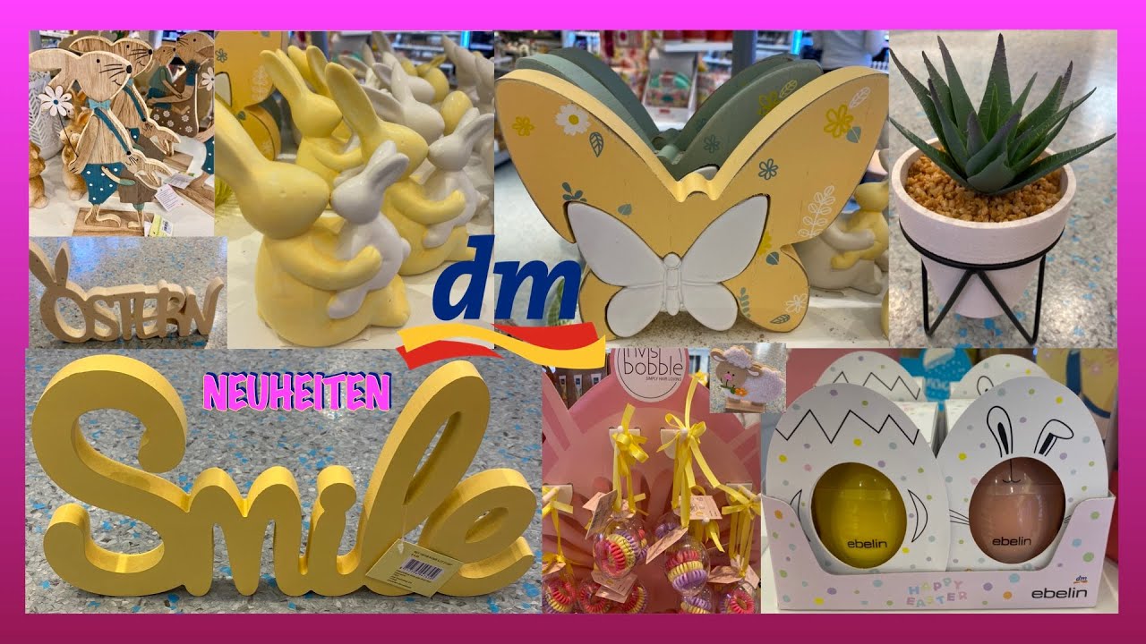 DM MARKT NEUHEITEN /FRÜHLINGSDEKO/ OSTERDEKO  &🐣🐣 GESCHENKSETS *LIVE HAUL*