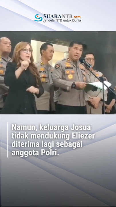 Orang tua Brigadir Josua kecewa Eliezer tak dipecat dari Polri.