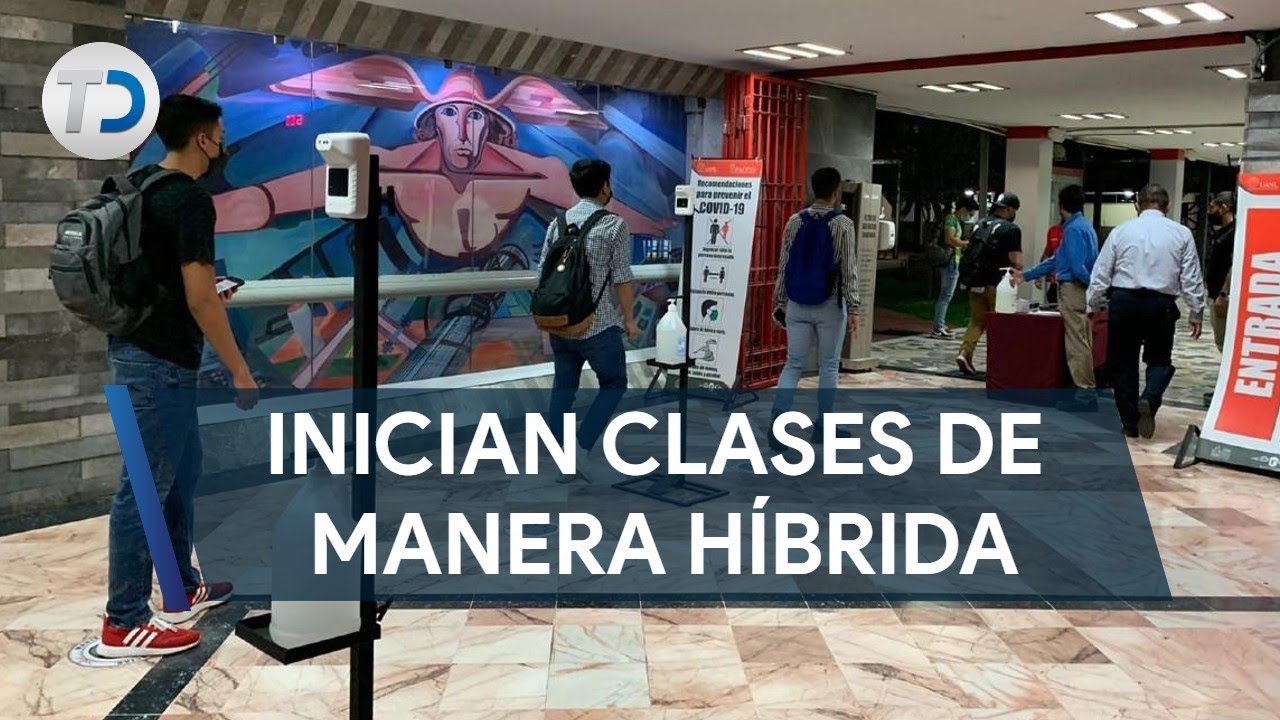 Regresan estudiantes de la UANL a clases presenciales - YouTube