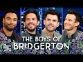 The Boys of Bridgerton: Regé-Jean Page, Jonathan Bailey, Luke Newton and Luke Thompson