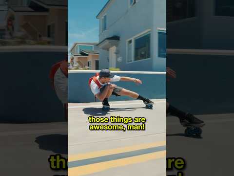 “Those things are awesome!” 🛹