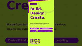 At Infinia Camps, Creative and Design Intelligence is not an art class.