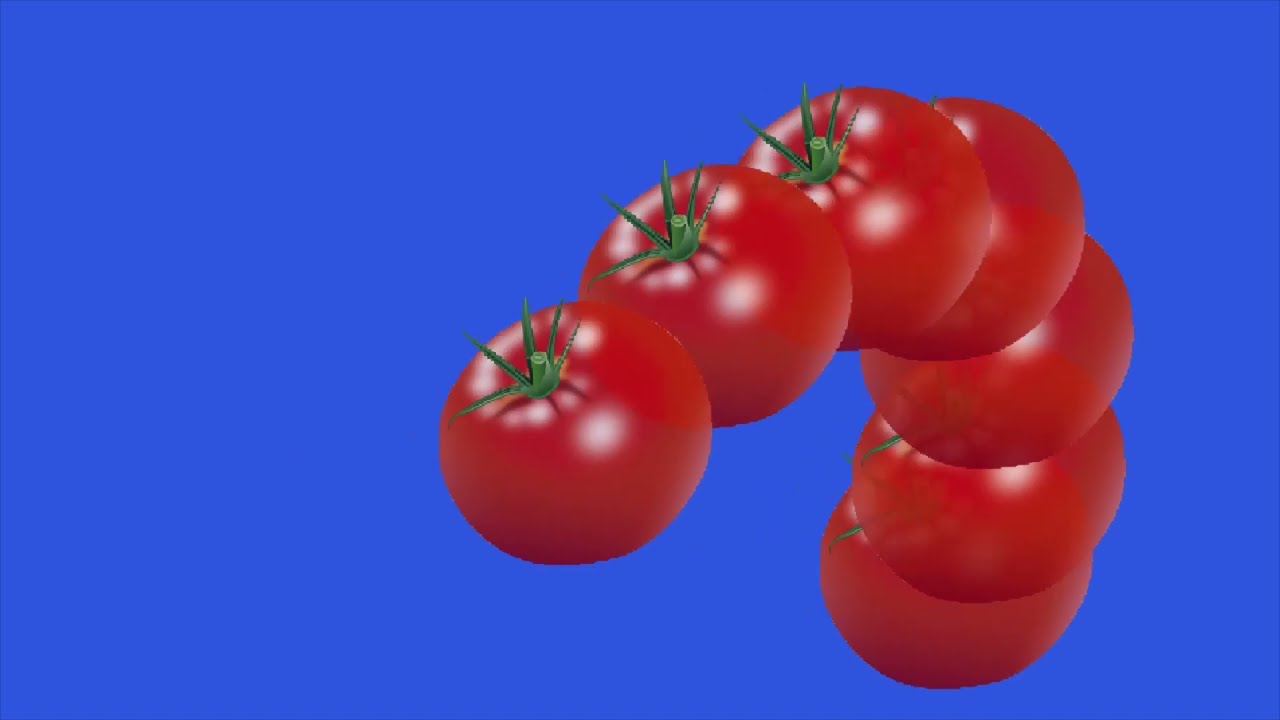Dancing Tomato green screen/ animation Dancing Tomato vegetable /Tomato vegetable