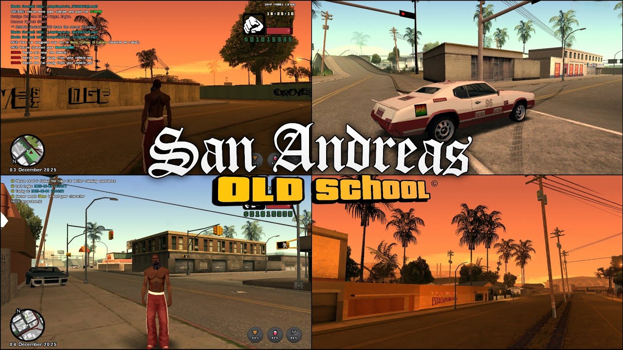 Modpack: OLD SCHOOL RESTYLE REVAMPED | GTA SA-MP ANDROID