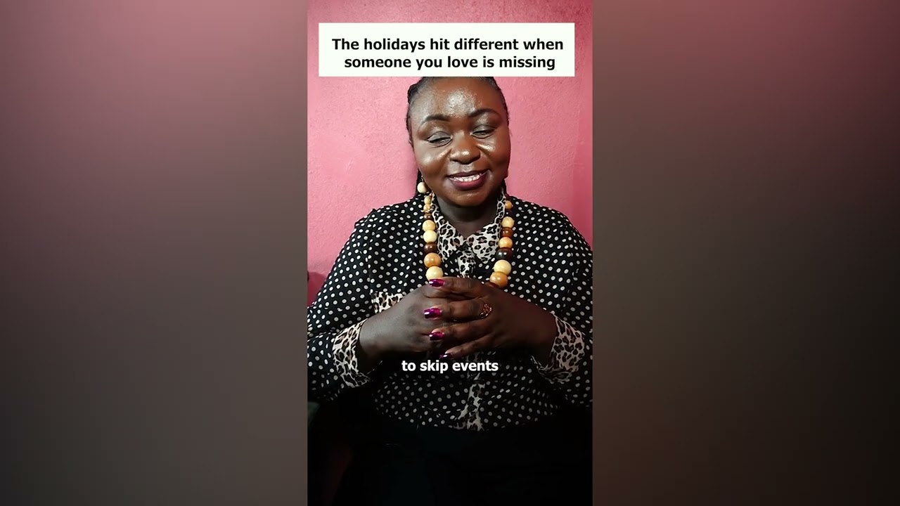 Holidays Feel Different When Someone You Love Is Missing
