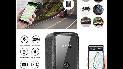 Accessories Bazaar GPS Tracker GF 09 Features & Functions