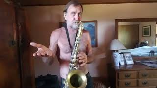 Ufo By Jim Schmidt On Linear Chromatic Tenor With Self Leveling Pads.