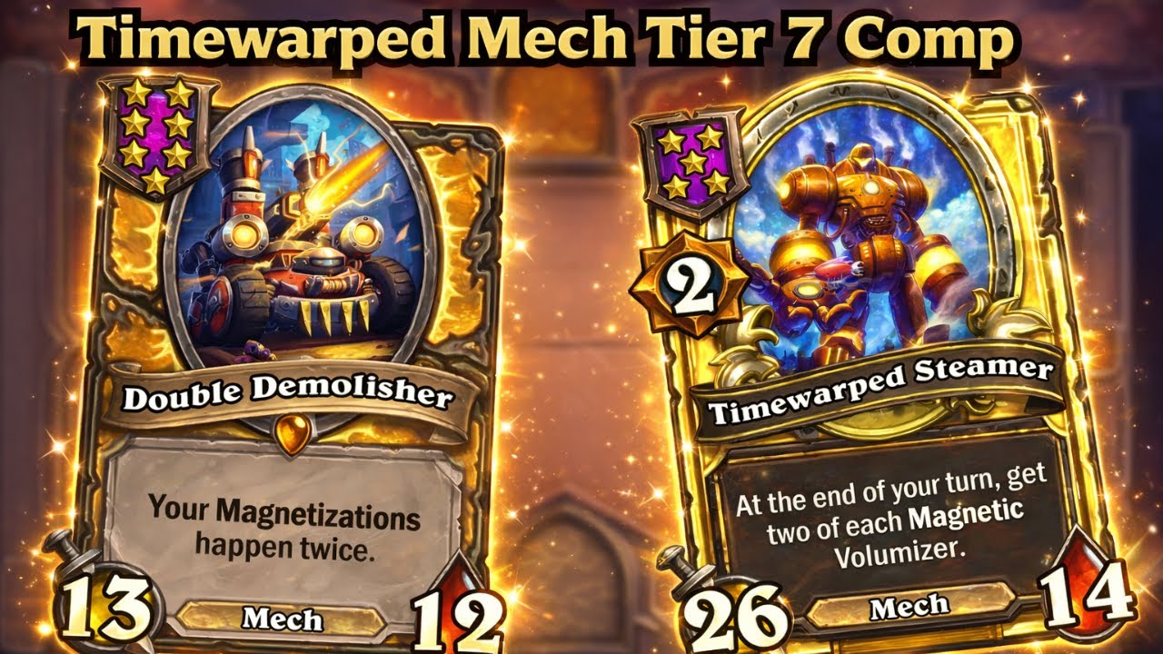 Timewarped Mech Strategy | Hearthstone Battlegrounds