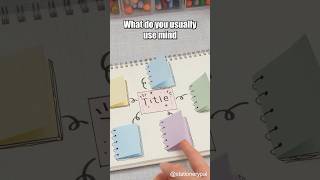 📝🧠Give using sticky notes a try for creating mind maps! #shorts