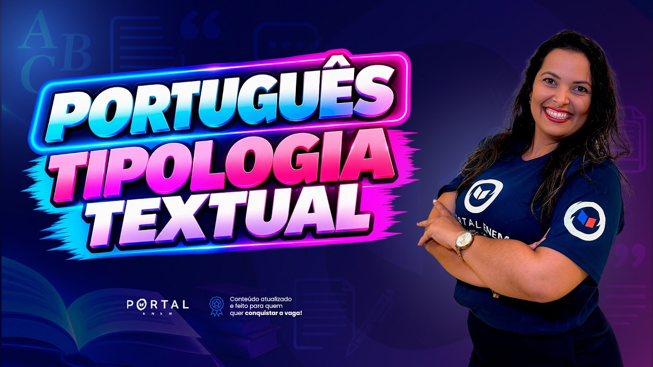 PORTUGUÊS - TIPOLOGIA TEXTUAL | Aula Completa @enemdoportal