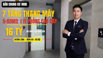 BÁN TÒA CHUNG CƯ MINI ĐƯỜNG LÁNG CHO THUÊ 90M2 XÂY 7 TẦNG PHONG CÁCH TÂN CỔ ĐIỂN I XÂY NHÀ CHO THUÊ