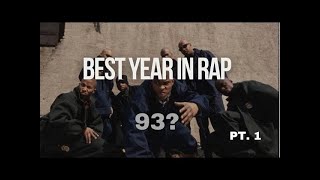 Best Year In Rap 1993 (1st Half)