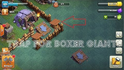 Clash of clan Builder base 3 | Using Push and Spring Traps Together | Funny boxer giants fails